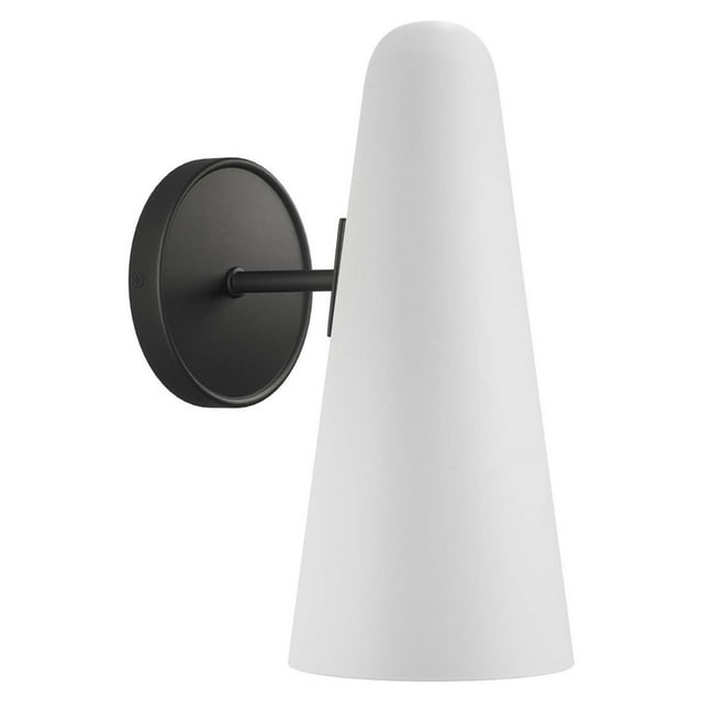 Modway Beacon Wall Sconce Modern Minimalist 1-Light E26 Bulb Glass Shade