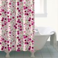 thumbnail image 5 of Waterproof Pioneer Shower Curtain 84x72 Inch Polyester Unique Colorful Floral Shower Curtain for Bathroom Hotel Home Decor with 12 Plastic Hooks, 5 of 5