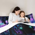 thumbnail image 5 of Homewish Tiger Animal Bedding Comforter Set 2pcs for Kids Teens Adults,Universe Galaxy Twin Comforter Sets Microfiber,Abstract Gradient Ombre Breathable Bedding Set,Microfiber Bedroom Decor, 5 of 8