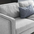 thumbnail image 5 of Sofa, Fabric, Light Grey Gray, Modern Contemporary Urban Design, Living Lounge Room Hotel Lobby Hospitality, 5 of 10