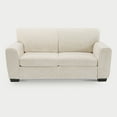 Weture 70" Corduroy Modern Loveseat Sofa Couch, Cozy Comfy Overstuffed