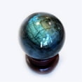 thumbnail image 4 of Esfera de amatista de cuarzo labradorita natural Bola de cristal Citrino curativo, 4 of 8