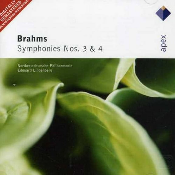 Edouard Lindenberg - Brahms: Sym Nos 3 & 4 - Music & Performance - CD