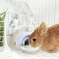 thumbnail image 4 of Rabbit Water Bottle Pig Water Bottle 520ml Hanging Automatic Dispenser Drip Water Bowl For Cage, 4 of 4