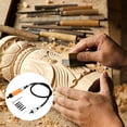 thumbnail image 4 of zhangmingg High Speed Vibrating Chisel Tool for Wood Sculpture Lettering and Detailed Carving with Flexible Shaft, 4 of 5