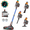 Blue, variant on Rebanic S8 Cordless Vacuum Cleaner, 600W 48Kpa 65mins Stick Vacuum Rechargeable, Self-Standing, Hair-Resistant, Lightweight Handheld Vacuum Cleaners for Home Pet Hair Carpet Hardwood Floor Car, Blue