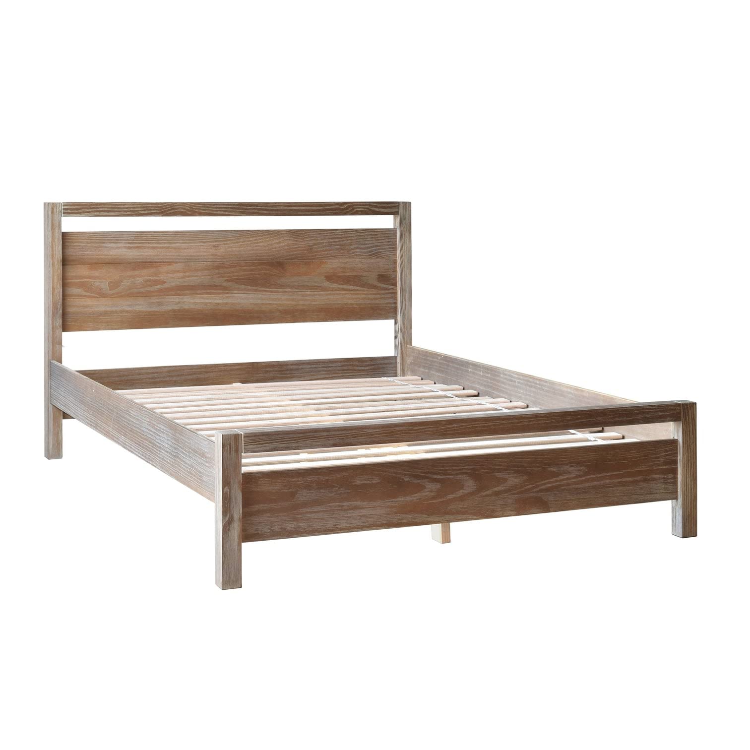 Grain Wood Furniture Full Size Solid Wood Bed