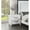 White#9, variant on Wooden Nightstands, Sophia Black 2-drawer Nightstand, Black Bedside Nightstands,Solid Wood+Mdf Nightstands With Drawers, Furniture Bedroom Furniture Nightstands Sophia Black 2-drawer Nightstand