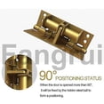 thumbnail image 4 of For Automatic Door Closer Hinges For Cabinet Wardrobegold, 4 of 5