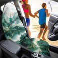 thumbnail image 4 of Uourmeti Misty Mountain Marble Pattern Terry Cloth Car Seat Cover Machine Washable Bucket Seat Protector, Waterproof Towel Seat Cover Waterproof Sweat Towel Car Seat Cover Fit for Cars Trucks SUVs, 4 of 9