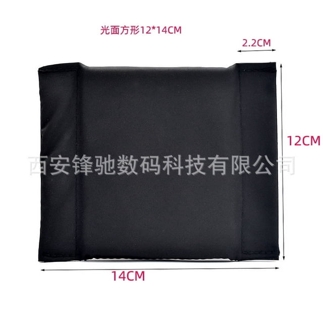 Shisuyan 2pcs Padded Camera Bag Insert Divider Shockproof Camera Storage Bag Velvet Camera Lens Pouch Portable Camera Organizer For Travel Outdoor Photography Studio