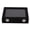 Black, variant on NFTIGB Velvet Ring Organizer 7 Slots Acrylic Jewelry Display Box with Clear Lid for Earrings Necklace, Black (8.27 x 6.3 in / 21 x 16 cm)