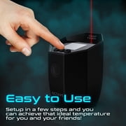 Octave Terp Timer Matt Grey with Embossed Magnetic Base Digital Display by HogoR