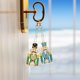 thumbnail image 3 of Llaveros Pintura Diamantes Doble Cara DIY 5/6 Piezas Forma Especial Velero Santa, 3 of 9