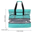 thumbnail image 3 of Sac Cabas de Plage en Maille Grande Capacité avec Refroidisseur Isolé, 3 of 7