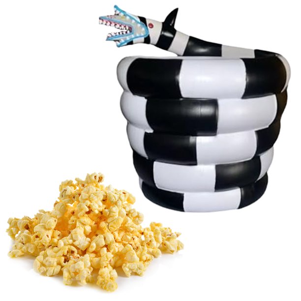 Cubo para Palomitas Maíz Gusanos Arena Exclusivo Y 2024 (altura 24 Cm)