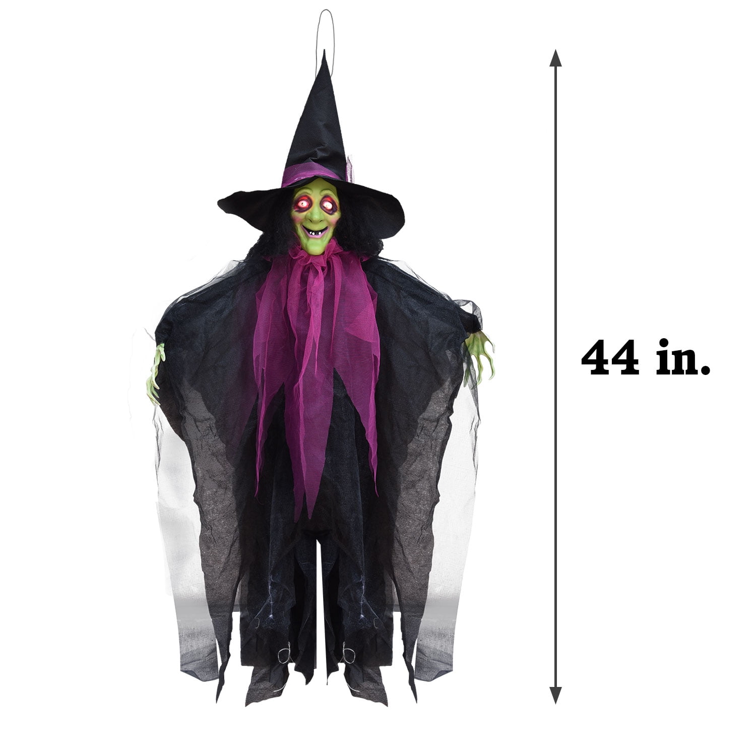 Set/2 10" Plush Spider Web Dress Broom Bat Witch Halloween Doll Figurines Decor 