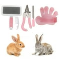thumbnail image 3 of Small Pet Grooming Set, Hamster Cleaning Grooming Kit Massage Interactive  For Small Animal S ,S Blue,L ,L Blue, 3 of 8