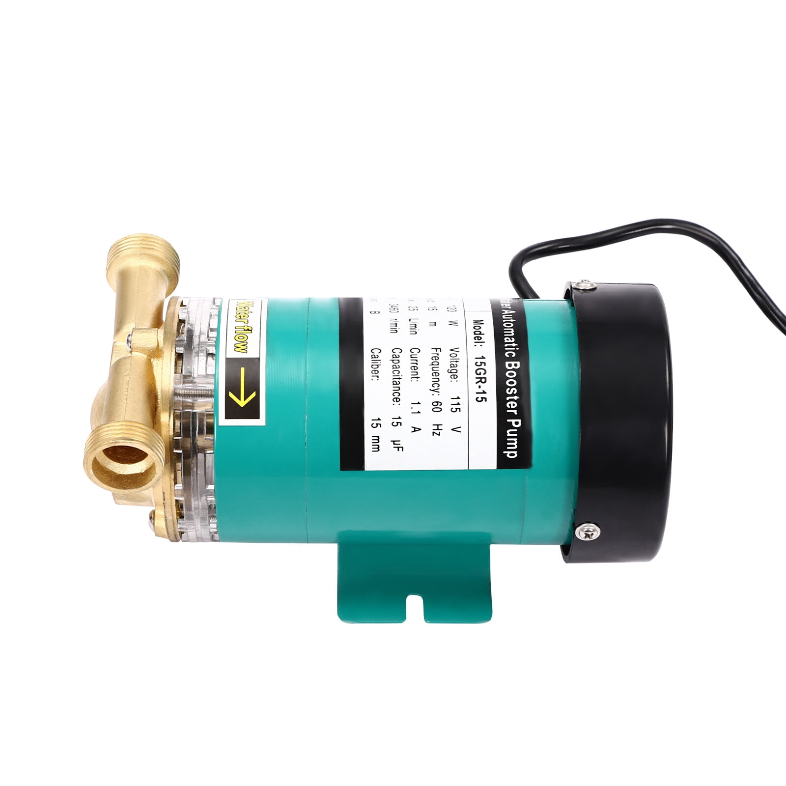 120W 115V 60Hz Household Booster Pump Automatic Boost Water Pressure Booster Pump Fits Shower