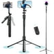 thumbnail image 1 of czcpp-POGEPE Tripie para Celular, 3 en 1 Palo Selfie Stick Retráctil de 175cm, Tripie para Celular Portatil 360° Rotación Palo Selfie para Celular, con Control Remoto Bluetooth para Cámara, Android,, 1 of 4