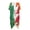 Mexican Flag Design, variant on HELLHERO Spotted Design Beach Cover Ups Long Polyester Loose Swimwear Coverup