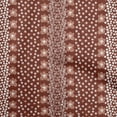 thumbnail image 1 of oneOone Cotton Cambric Maroon Fabric Floral Craft Projects Decor Fabric Printed By The Yard 56 Inch Wide, 1 of 4
