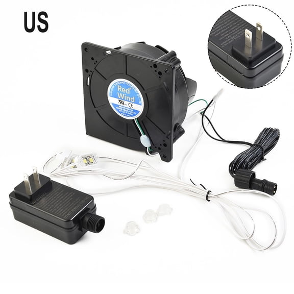 Inflatable Blower Replacement 12V 1.0A Fan Blower Motor With 3 Lig For Indooor Outdoor Decorations Airblow Inflatables Blow Up