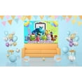 thumbnail image 3 of Yerwa Green Monster Inc Family Party Decorations Banner, Green, 3 feet, 3 of 3