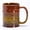 Orange & Yellow, variant on 20 Oz Coffee Cups- Mug, Large Ceramic Coffee Mugs,  Pottery Mug,  Cups with Handle for Office and , Dishwasher and Microwave Safe (Green & Blue)