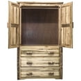 thumbnail image 4 of Glacier Country Collection Armoire/Wardrobe, 4 of 4