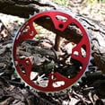 thumbnail image 5 of WFS Pulsar Chainring 44T 1/8" 110mm Old School BMX Single Speed Fixie , Red # WFS3076, 5 of 6