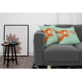 thumbnail image 3 of Ambesonne Guitar Throw Pillow Cover 2 Pack, Musician Performing, 24", Mint Green Orange, 3 of 5