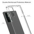 thumbnail image 3 of AquaFlex Hybrid Slim Designed For TCL 20 Pro 5G Case Transparent Clear, 3 of 6