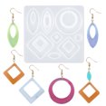 thumbnail image 2 of QualitChoice Mold Earrings Multipurpose Mould Reusable Necklace Pendant Handmade DIY Moulds Household Wide Application Making Tool, 2 of 6
