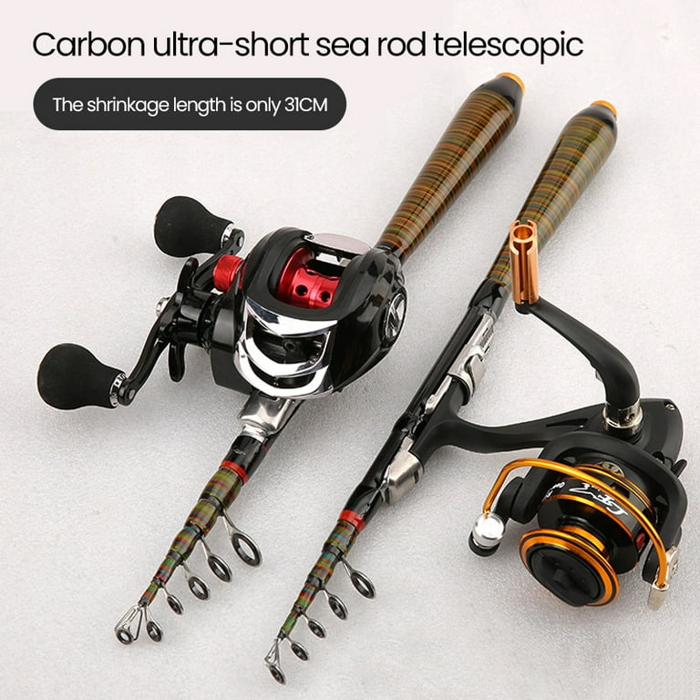 Ultra-Light Angling Rods with One-Piece Comfortable Handle for Underwater, adult Unisex, Size: One Size