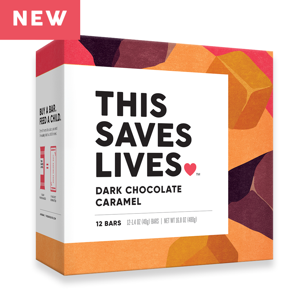 This Saves Lives Granola Bars, Dark Chocolate Caramel, GlutenFree, 12