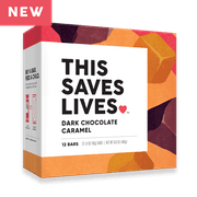 This Saves Lives Dark Chocolate/Caramel Bars