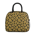 thumbnail image 2 of Reusable Sunflower Lnsulated Lunch Bag for Women & Men-Leakproof Water-Resistant Cooler Tote,Large Capacity(10.6x8.7x6.3in)for Work,Office,Travel,Picnic,Beach., 2 of 7