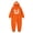 Orange, variant on Pumpkin Onesie One Piece Cosplay Suit Jumpsuit Halloween Hooded Halloween Costume Unisex Onesie for Women Men