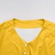thumbnail image 5 of Mens Botón Camisa Color Sólido Cuello en V Manga Corta Sobredimensionado Transpirable Cardigan Superior, Largo Cardigan Hombres Desgaste Deportivo Casual, 5 of 8