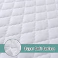 thumbnail image 4 of Mainstays Poly Mattress Pad  for Bed Protection Twin 39 in  x 75 in, 4 of 9
