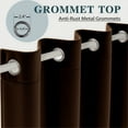 thumbnail image 2 of Velvet Curtains for Bedroom - Thermal Insulated Grommet Drapes Set of 2 Panels, Noise Reducing for Living Room & Nursery, 2 of 5