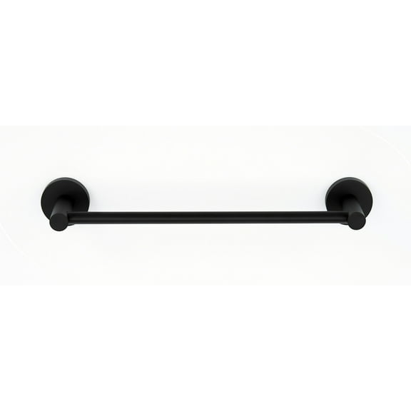 Alno A8320-18 Contemporary I 18" Wide Single Towel Bar - Black