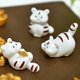 thumbnail image 5 of Decoración hogareña Gwong adorable blanco tigre forma estatua miniatura decoración linda hecha a mano resina estatua miniatura modelo para el hogar Gwong 21082028, 5 of 6