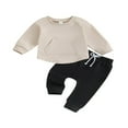 thumbnail image 1 of Pantalon de Survêtement à Manches Longues avec Poche au Cou pour Garçons en Automne, 1 of 8