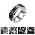 thumbnail image 2 of EeaseMX Anillo de moda con pantalla inteligente de temperatura para pareja (n.° 8), 2 of 7