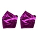 thumbnail image 3 of Paquete de 2 cubrezapatos para pole dance, cubiertas de terciopelo resistentes a los arañazos con Rosa Roja XXL, 3 of 9