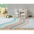 thumbnail image 4 of Well Woven Curved Rainbow Pastel Multi Color 3'3" x 5' Apollo Kids Collection, 4 of 8