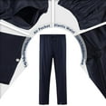 thumbnail image 4 of RainRider Rain Suits for Men Women Waterproof Heavy Duty Rain Gear Long Rain Jacket Coat & Pants(Navy, XXL), 4 of 7