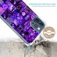 thumbnail image 2 of Blue Neon Lamp Collage Case for iPhone 12 Pro Max,Aesthetic Art Design Pattern Soft TPU Bumper Case Cover, 2 of 5